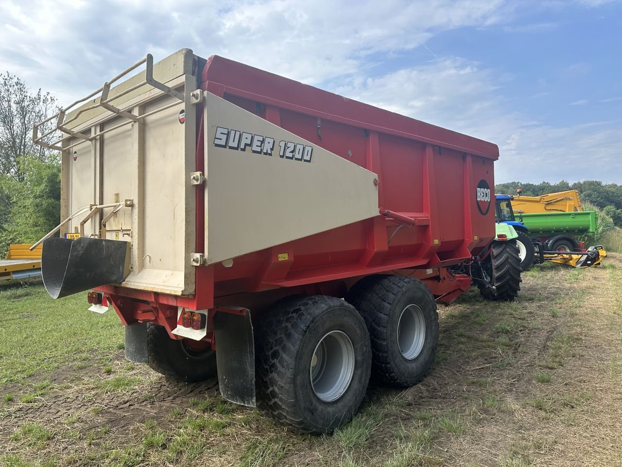 Häcksel Transportwagen a típus Sonstige Beco Super 1200, Gebrauchtmaschine ekkor: Almen (Kép 4)