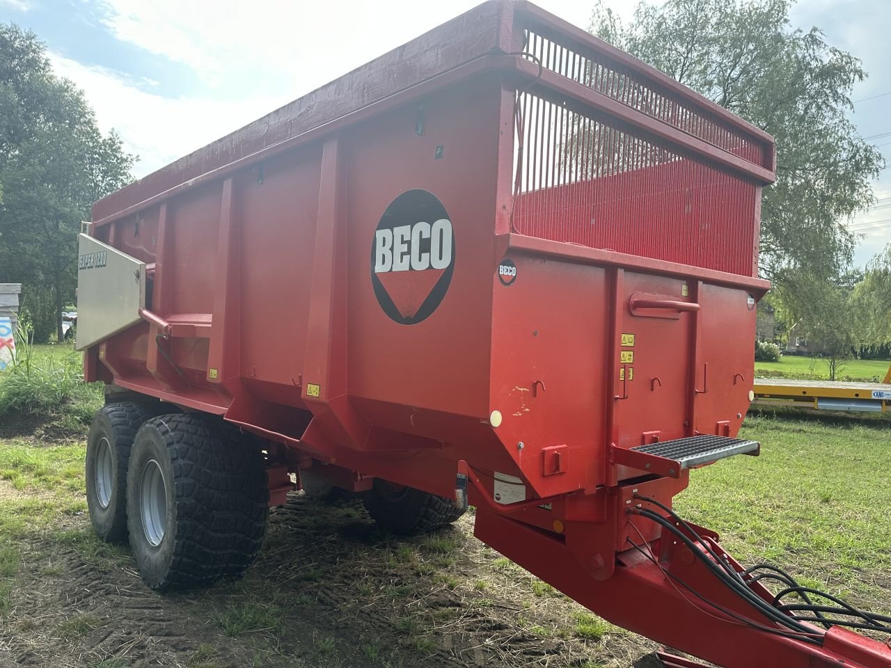 Häcksel Transportwagen del tipo Sonstige Beco Super 1200, Gebrauchtmaschine en Almen (Imagen 5)