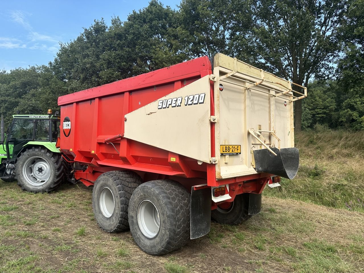 Häcksel Transportwagen del tipo Sonstige Beco Super 1200, Gebrauchtmaschine en Almen (Imagen 3)