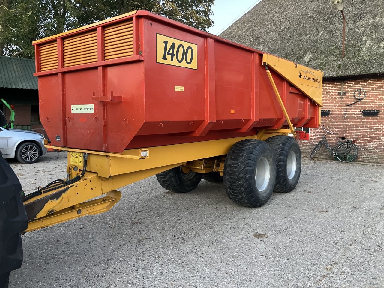 Häcksel Transportwagen des Typs Sonstige Bijlsma 1400, Gebrauchtmaschine in St. - Jacobiparochie (Bild 1)