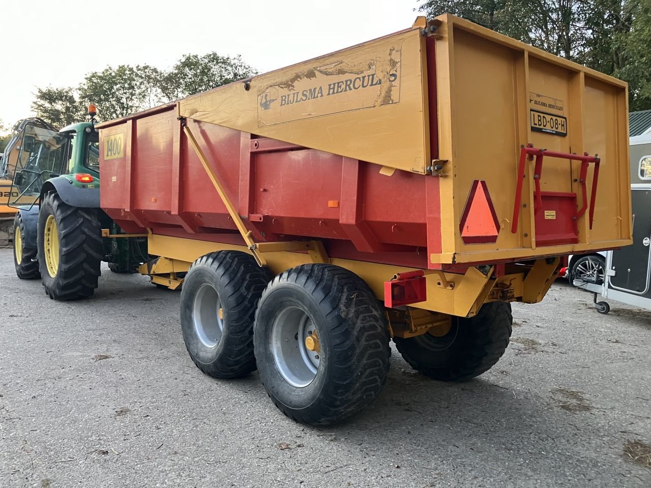 Häcksel Transportwagen du type Sonstige Bijlsma 1400, Gebrauchtmaschine en St. - Jacobiparochie (Photo 4)