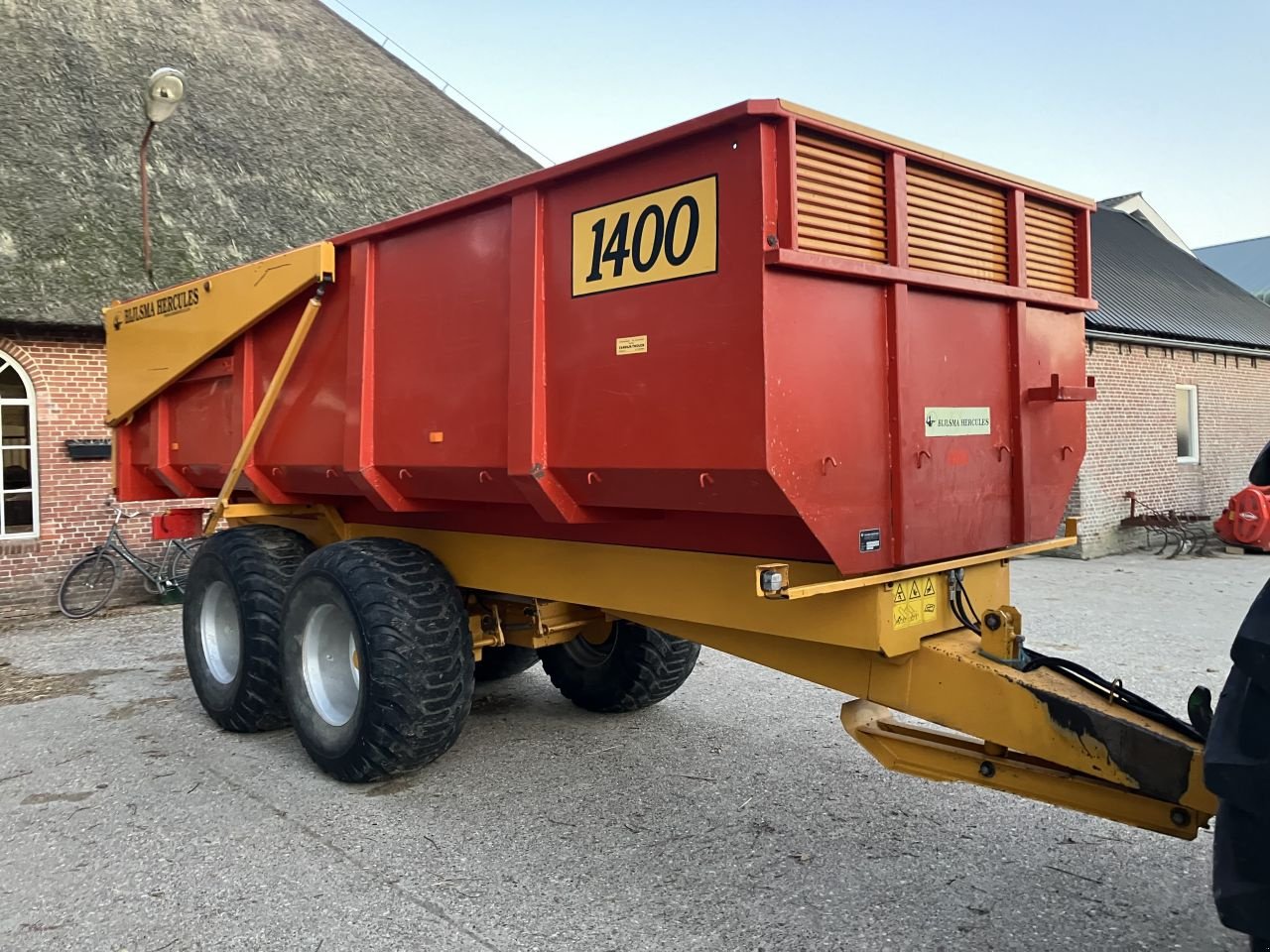 Häcksel Transportwagen del tipo Sonstige Bijlsma 1400, Gebrauchtmaschine en St. - Jacobiparochie (Imagen 2)