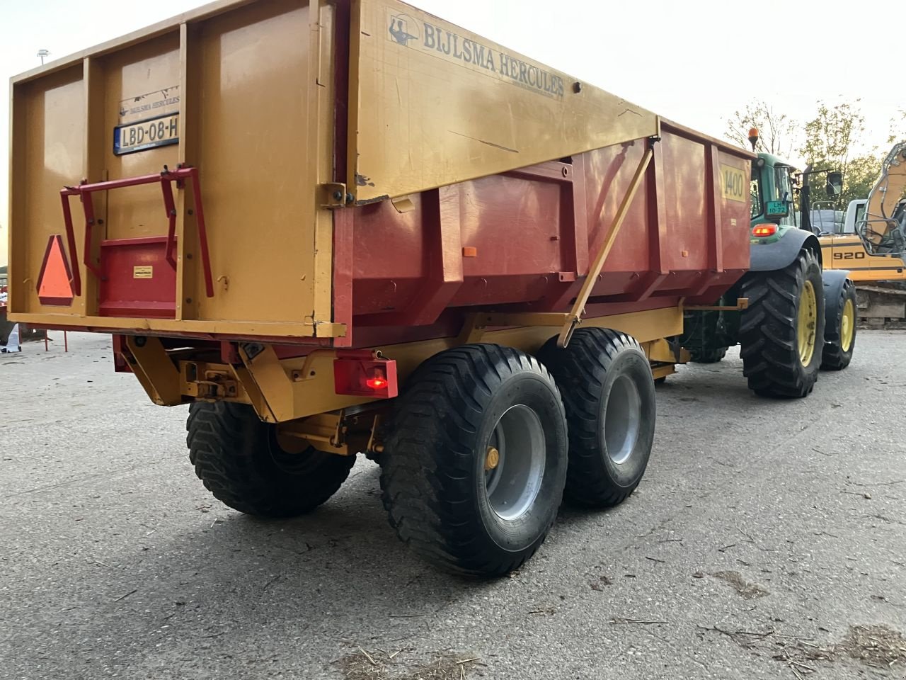 Häcksel Transportwagen van het type Sonstige Bijlsma 1400, Gebrauchtmaschine in St. - Jacobiparochie (Foto 3)