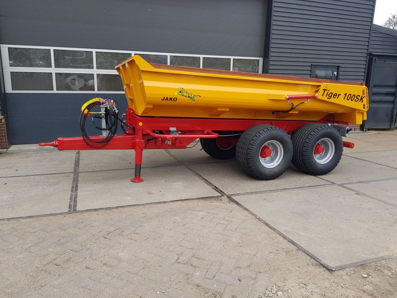 Häcksel Transportwagen van het type Sonstige Jako Tiger 100SK, Neumaschine in Reeuwijk (Foto 1)