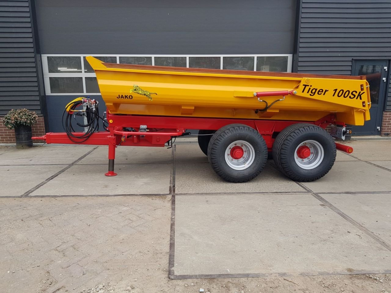 Häcksel Transportwagen van het type Sonstige Jako Tiger 100SK, Neumaschine in Reeuwijk (Foto 7)