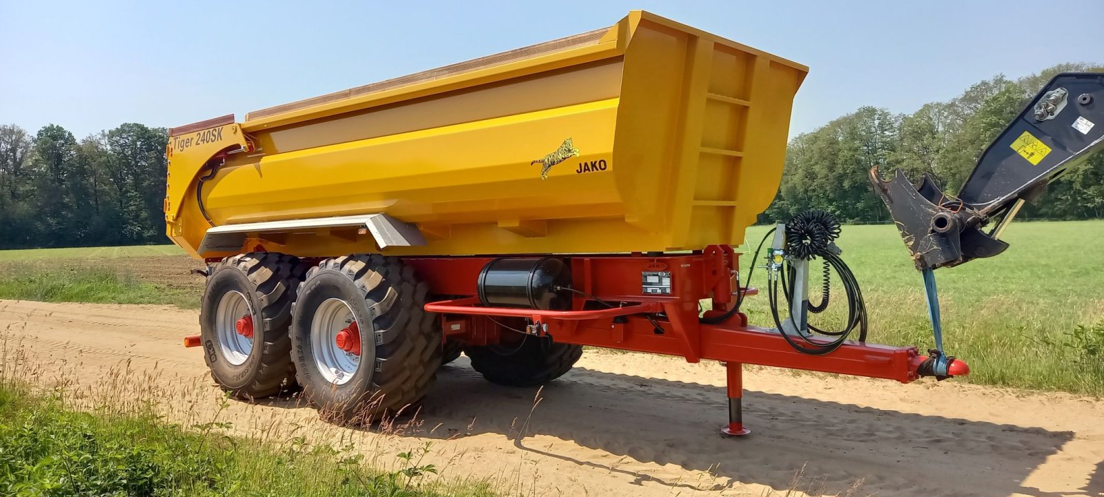 Häcksel Transportwagen van het type Sonstige Jako Tiger 80 / 200 S / Tiger 240 SK, Neumaschine in Fleringen (Foto 10)