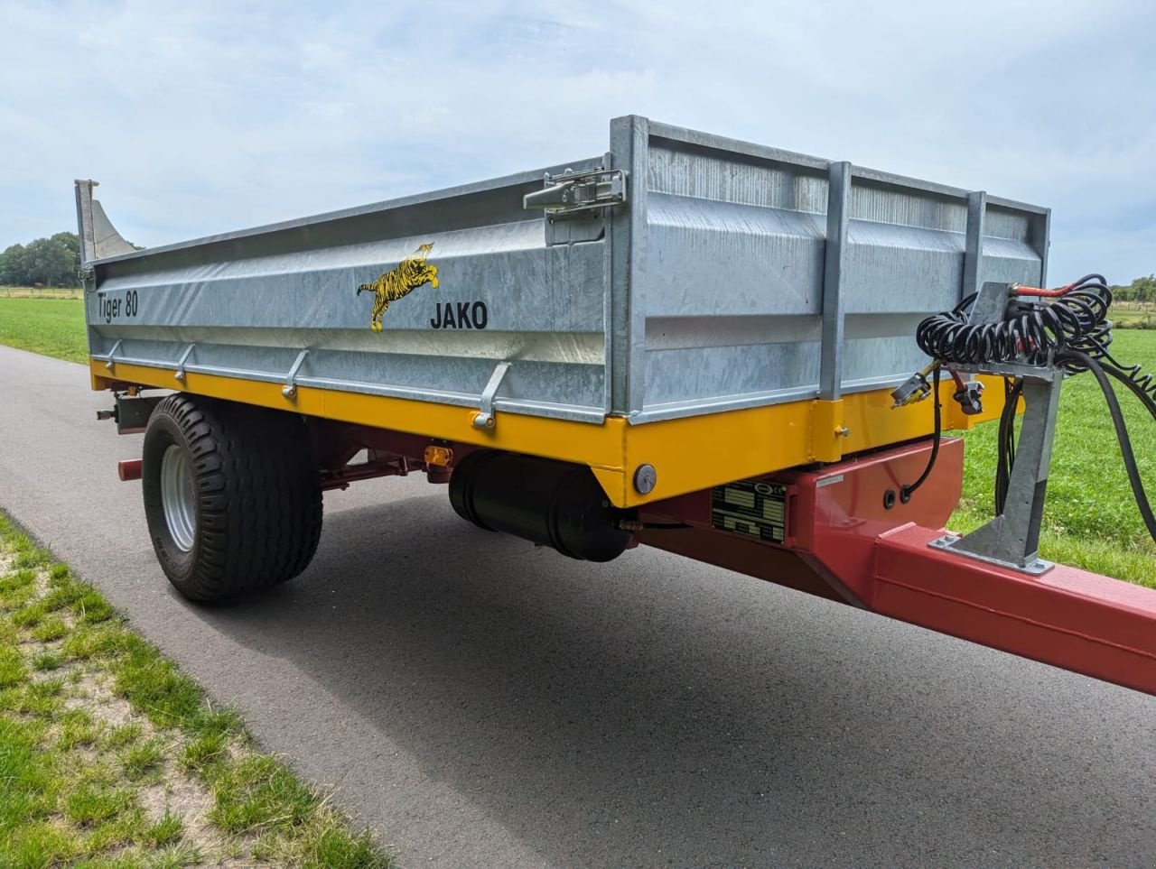 Häcksel Transportwagen van het type Sonstige Jako Tiger 80 / tiger 35 / tiger 240, Gebrauchtmaschine in Fleringen (Foto 2)