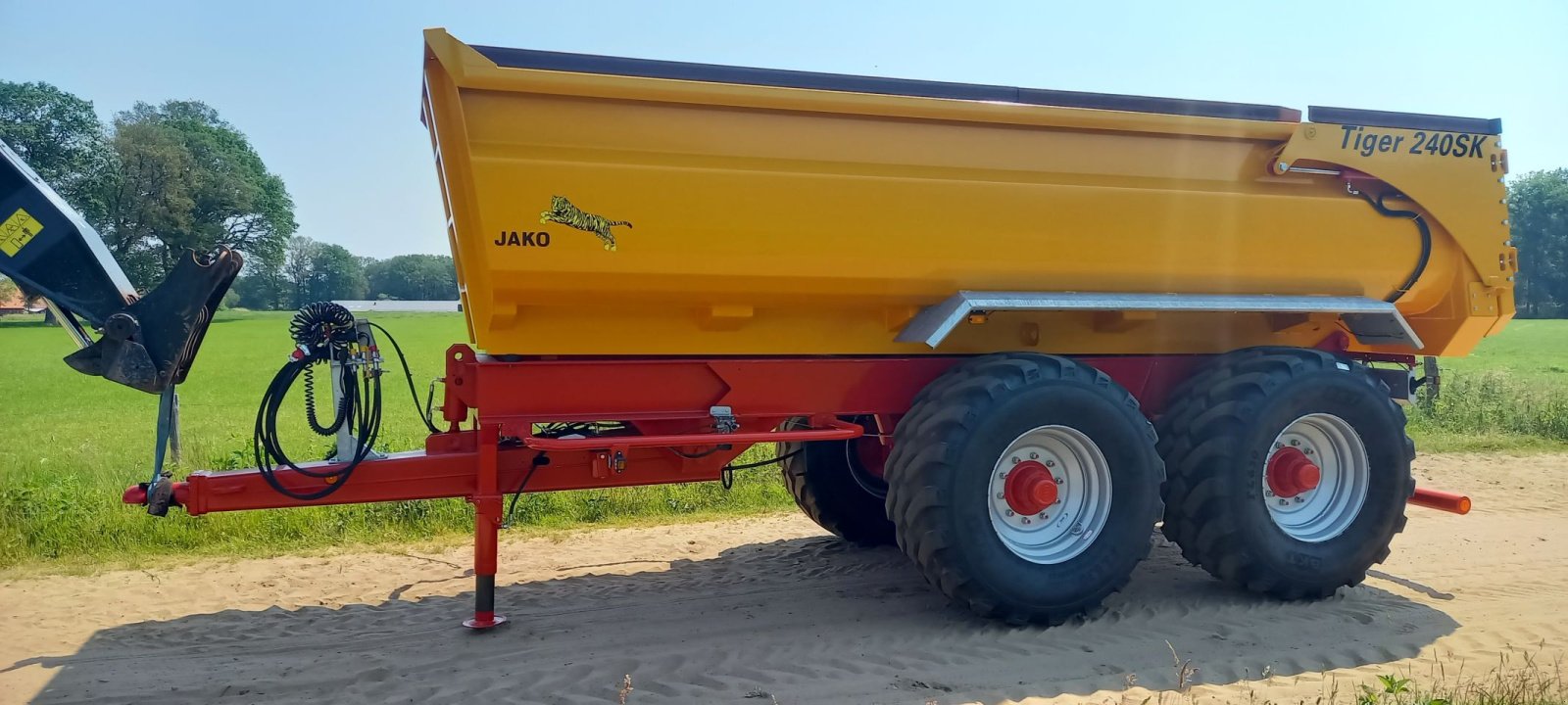 Häcksel Transportwagen van het type Sonstige Jako Tiger 80 / tiger 35 / tiger 240, Gebrauchtmaschine in Fleringen (Foto 11)