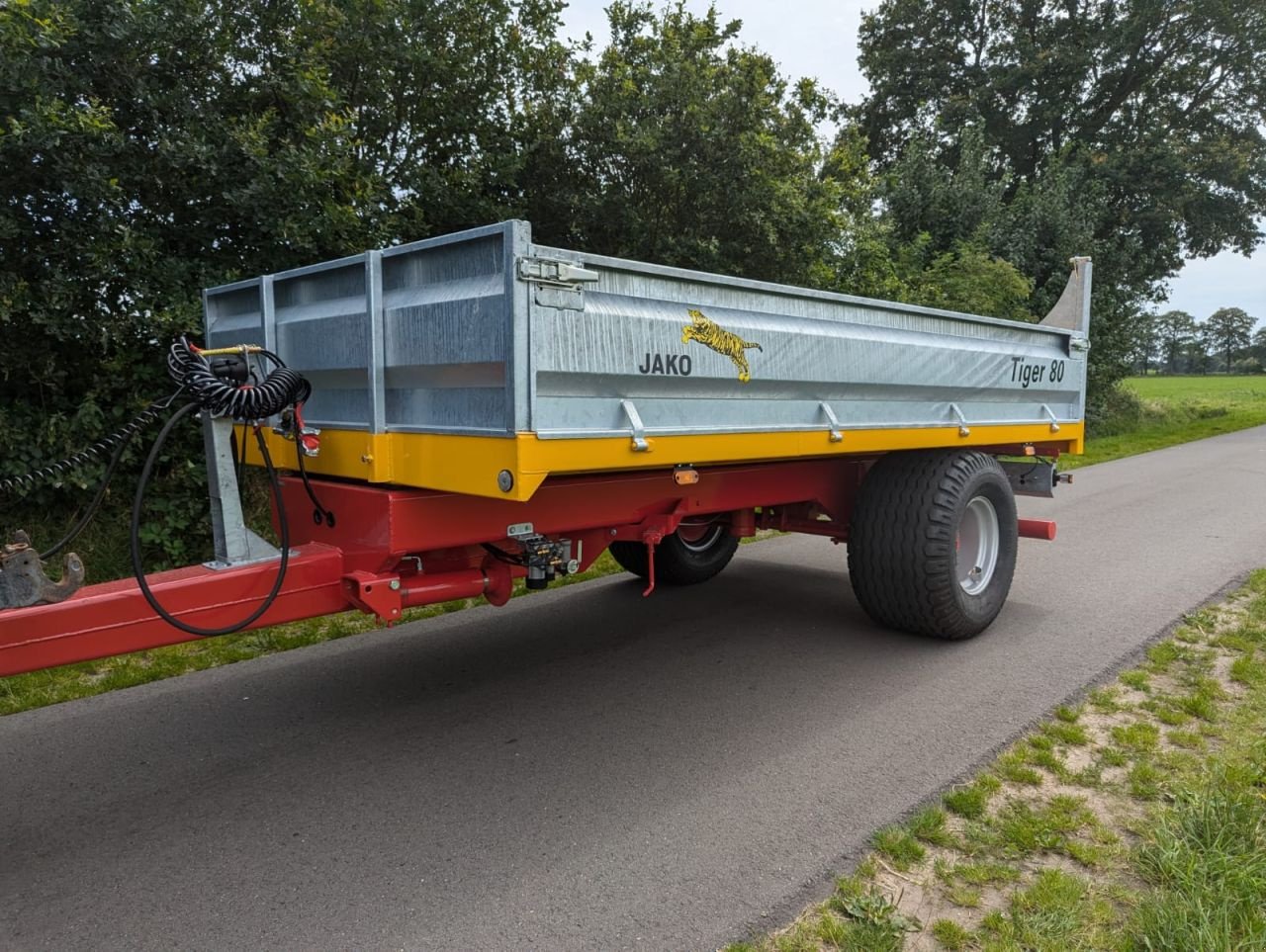 Häcksel Transportwagen van het type Sonstige Jako Tiger 80 / tiger 35 / tiger 240, Gebrauchtmaschine in Fleringen (Foto 1)