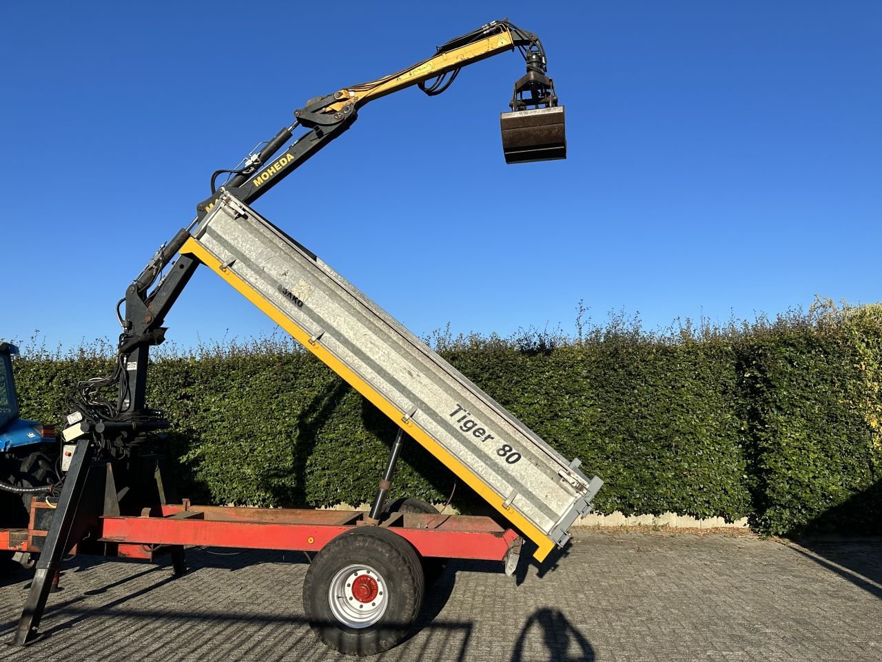 Häcksel Transportwagen des Typs Sonstige Jako Tiger 80, Gebrauchtmaschine in Deurningen (Bild 3)