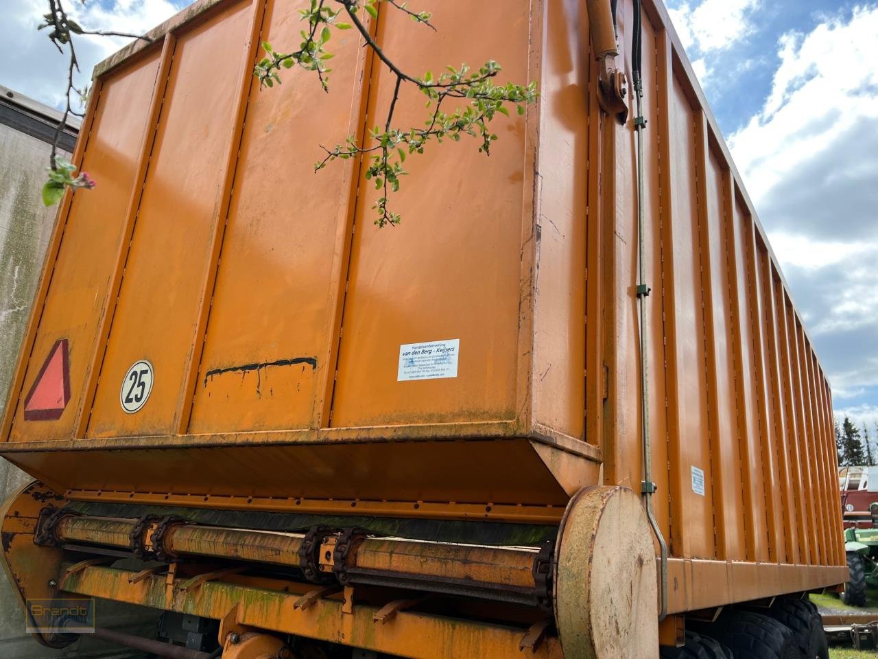 Häcksel Transportwagen типа Sonstige Krustijens BLW 55 m3, Gebrauchtmaschine в Oyten (Фотография 3)