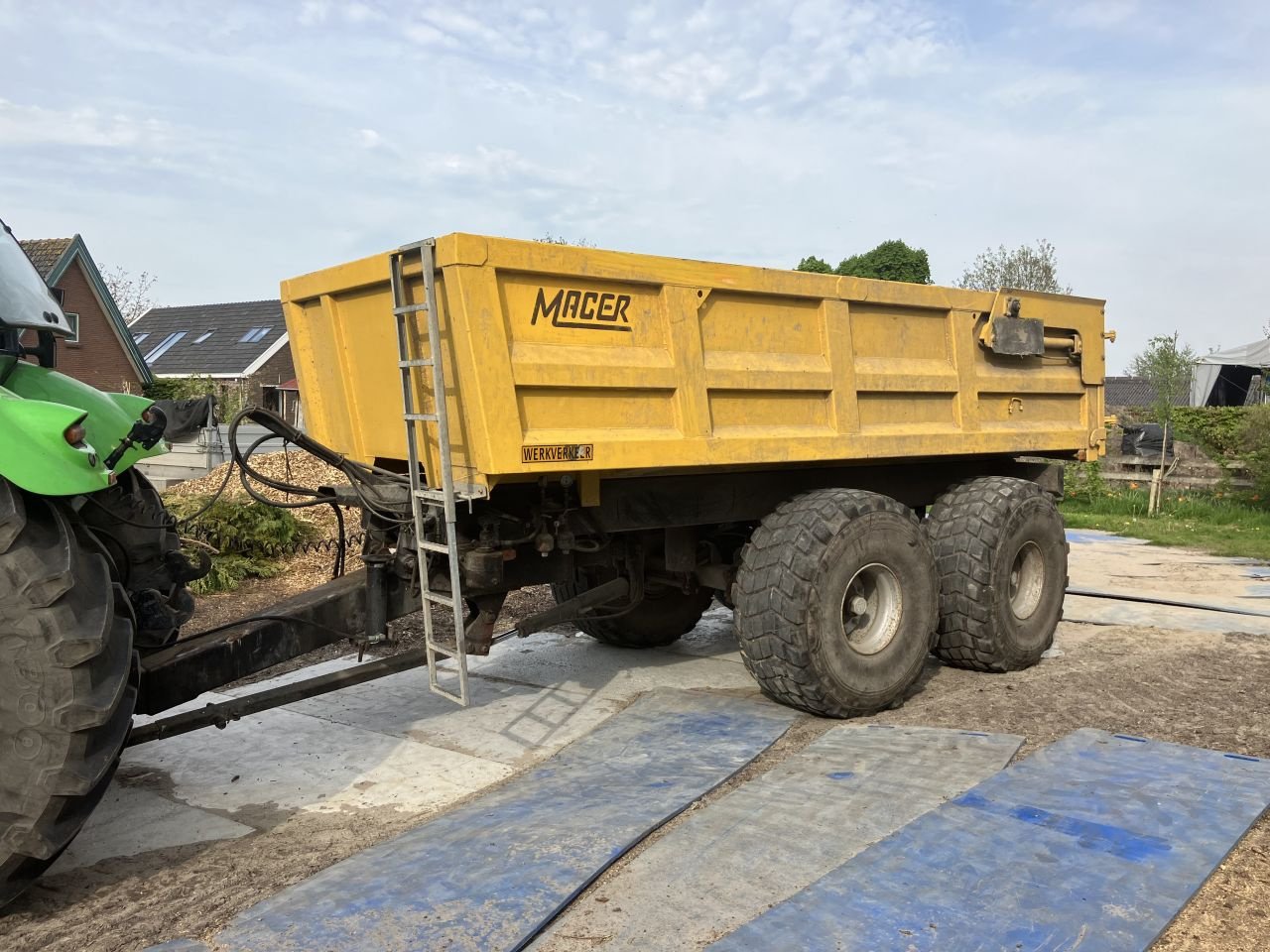 Häcksel Transportwagen Türe ait Sonstige Macer 22 ton, Gebrauchtmaschine içinde Kockengen (resim 5)