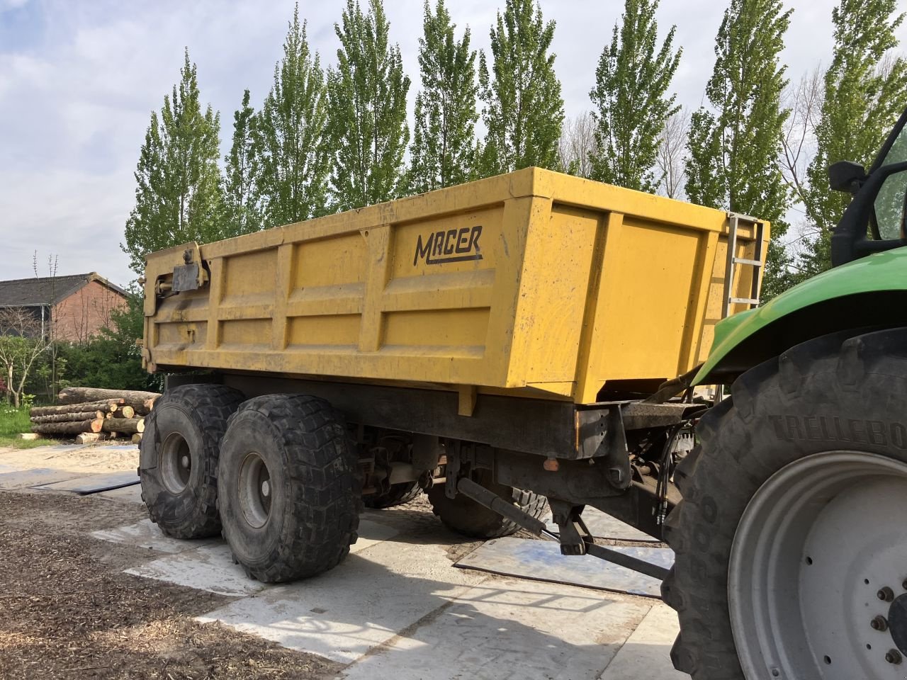 Häcksel Transportwagen van het type Sonstige Macer 22 ton, Gebrauchtmaschine in Kockengen (Foto 1)