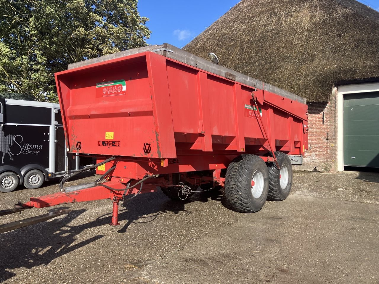 Häcksel Transportwagen van het type Sonstige Vaia NL 120, Gebrauchtmaschine in St. - Jacobiparochie (Foto 1)