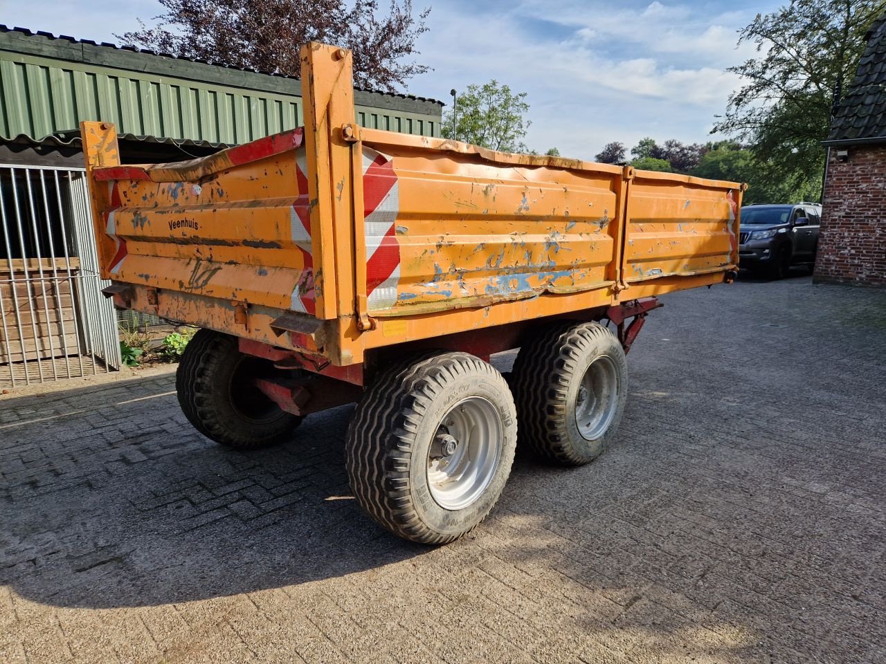 Häcksel Transportwagen типа Sonstige Veehuis Tandem, Gebrauchtmaschine в Oirschot (Фотография 1)