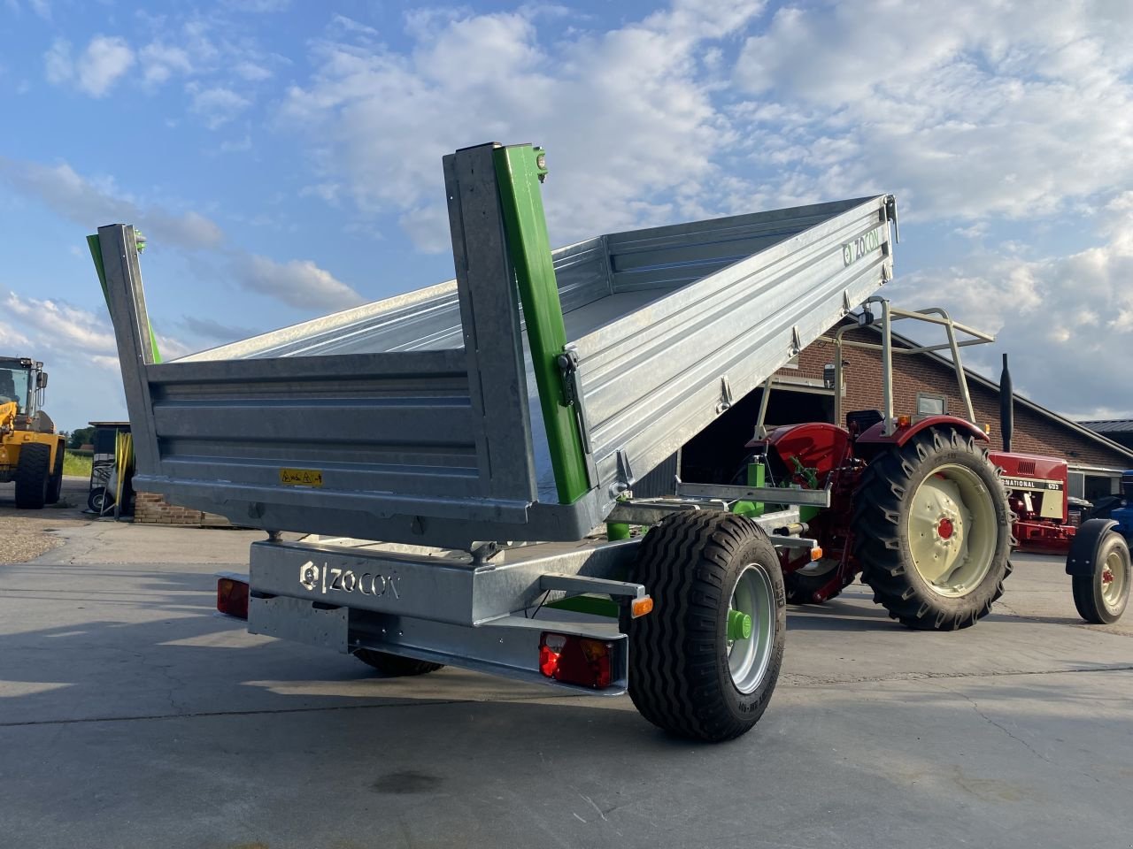 Häcksel Transportwagen del tipo Sonstige ZOCON ZO45, Neumaschine In De Mortel (Immagine 7)