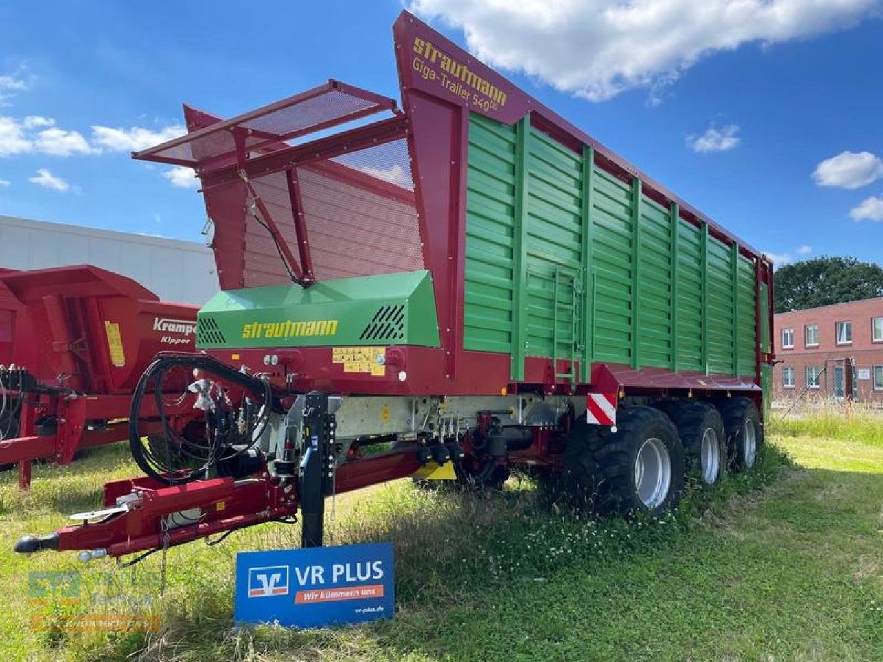 Häcksel Transportwagen van het type Strautmann GIGA 540 DO, Neumaschine in Osterburg (Foto 1)