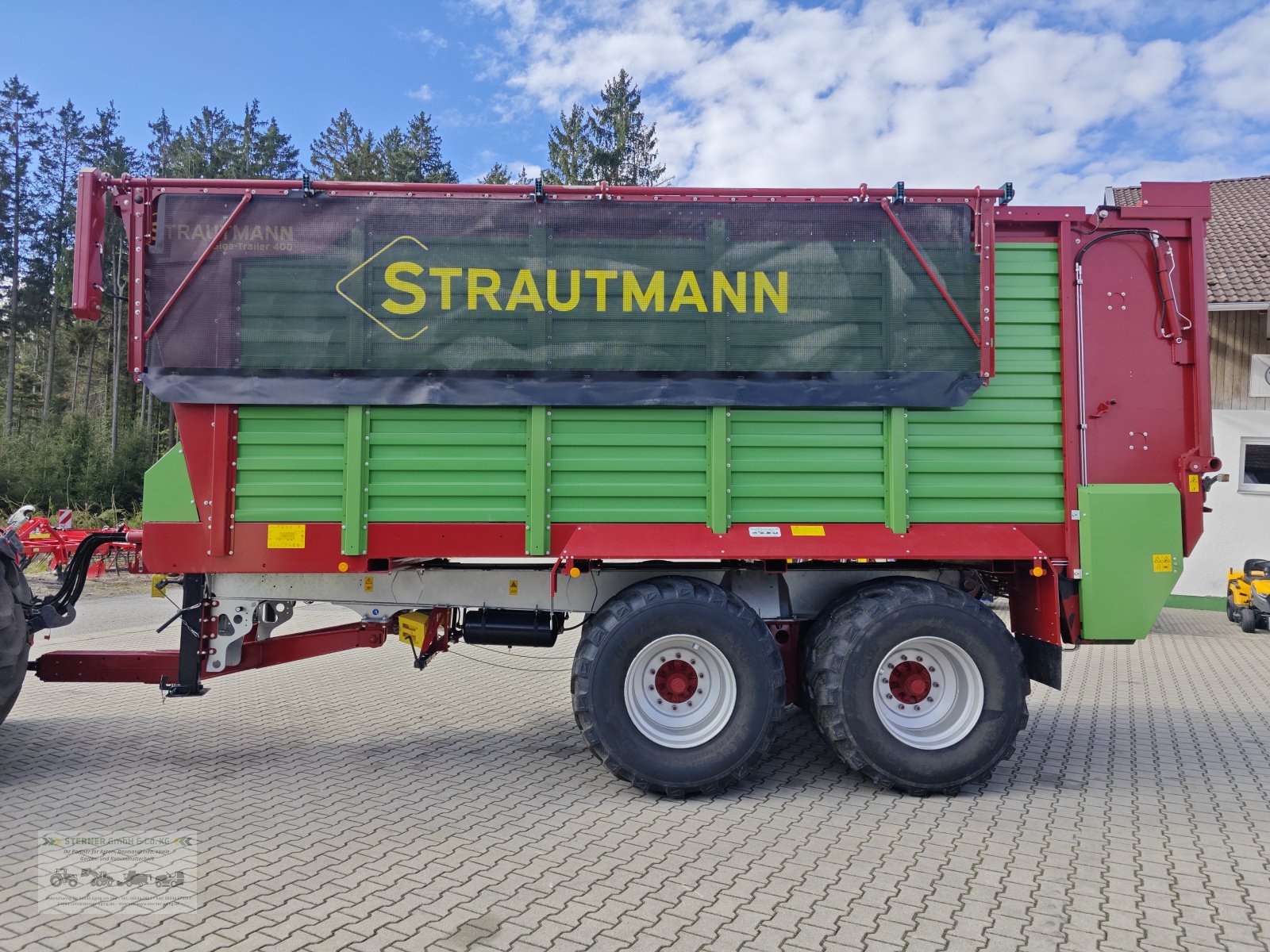 Häcksel Transportwagen typu Strautmann Giga Trailer 400, Gebrauchtmaschine w Eging am See (Zdjęcie 2)