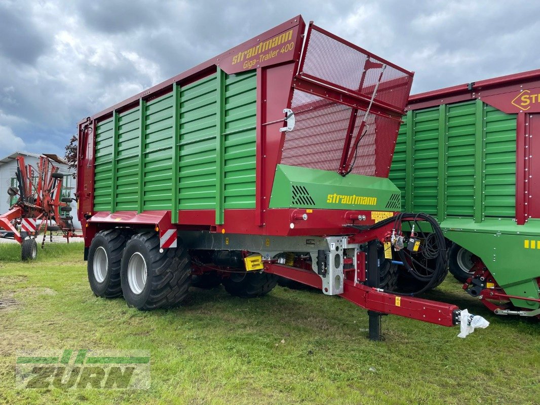 Häcksel Transportwagen tip Strautmann Giga-Trailer 400, Neumaschine in Inneringen (Poză 1)