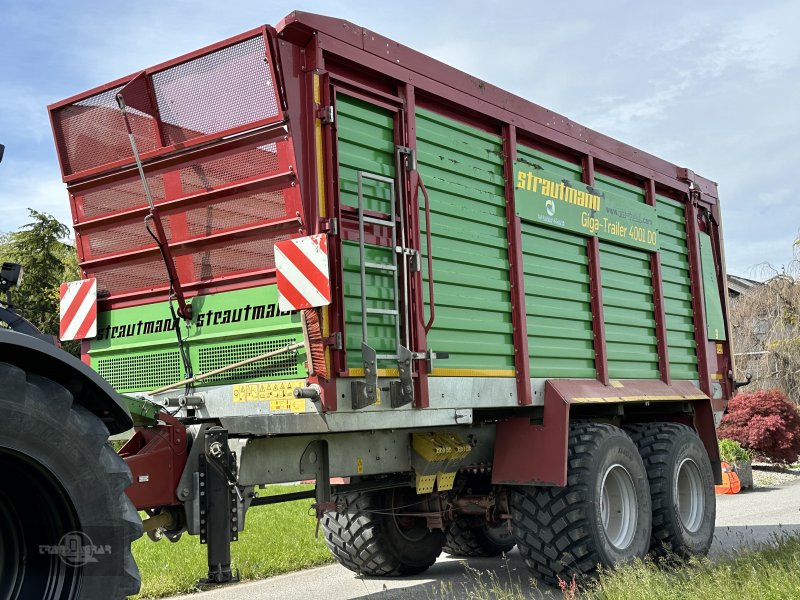 Häcksel Transportwagen del tipo Strautmann Giga-Trailer 4001 DO, Gebrauchtmaschine en Rankweil (Imagen 1)
