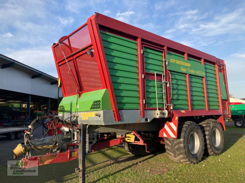 Häcksel Transportwagen Türe ait Strautmann Giga Trailer 4002 DO, Gebrauchtmaschine içinde Rhede / Brual (resim 1)