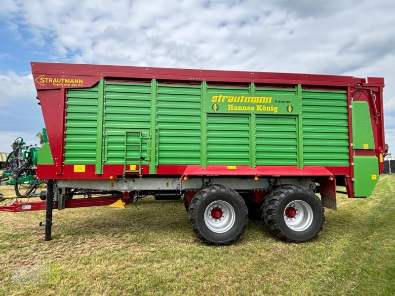 Häcksel Transportwagen typu Strautmann GIGA TRAILER 460 DO, 44 cbm, hydr. Fahrwerk, 5x ve, Gebrauchtmaschine w Ankum (Zdjęcie 5)