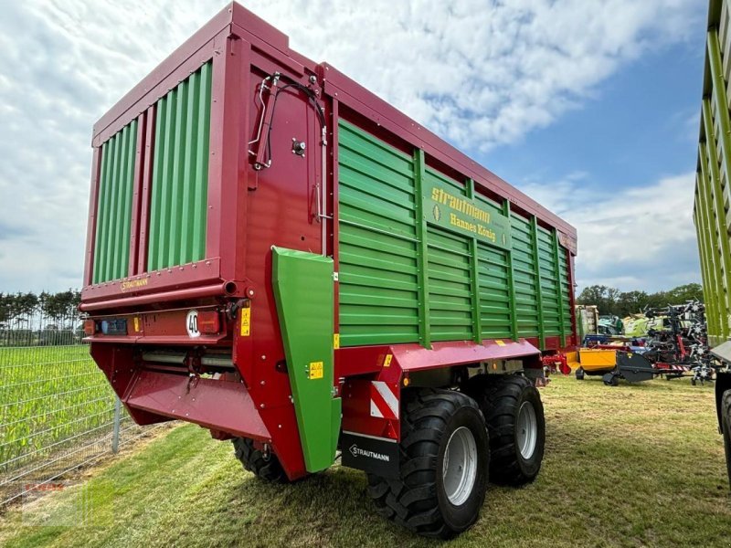 Häcksel Transportwagen Türe ait Strautmann GIGA TRAILER 460 DO, 44 cbm, hydr. Fahrwerk, 5x ve, Gebrauchtmaschine içinde Ankum (resim 7)