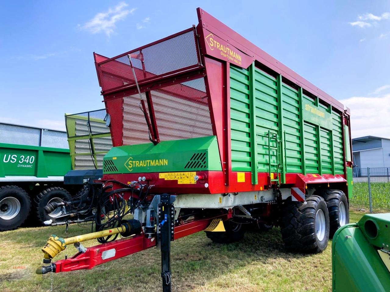 Häcksel Transportwagen a típus Strautmann GIGA TRAILER 460 DO, 44 cbm, hydr. Fahrwerk, 5x verfügbar ! wie NEU !, Gebrauchtmaschine ekkor: Molbergen (Kép 2)