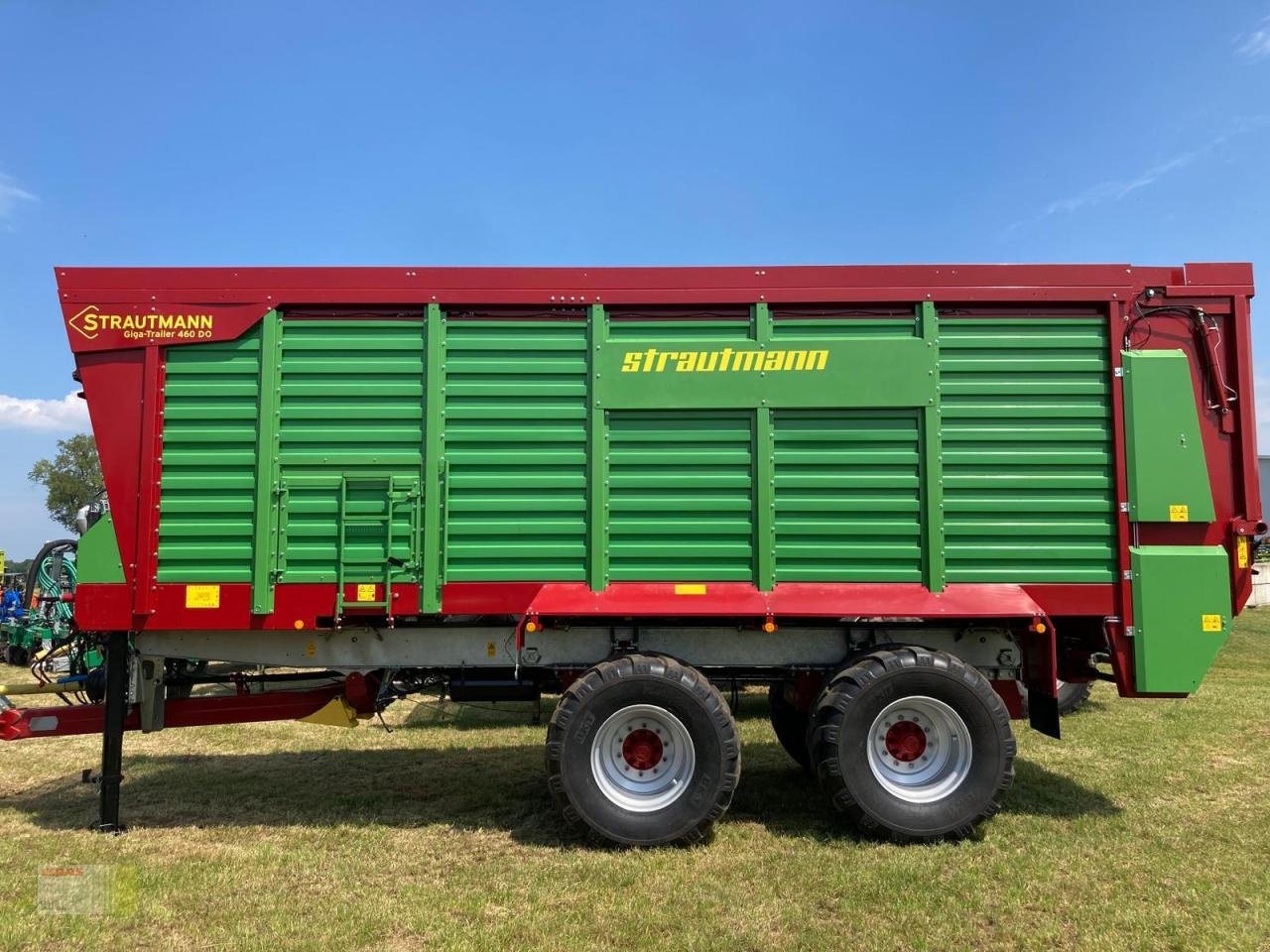 Häcksel Transportwagen a típus Strautmann GIGA TRAILER 460 DO, 44 cbm, hydr. Fahrwerk, 5x verfügbar ! wie NEU !, Gebrauchtmaschine ekkor: Molbergen (Kép 3)