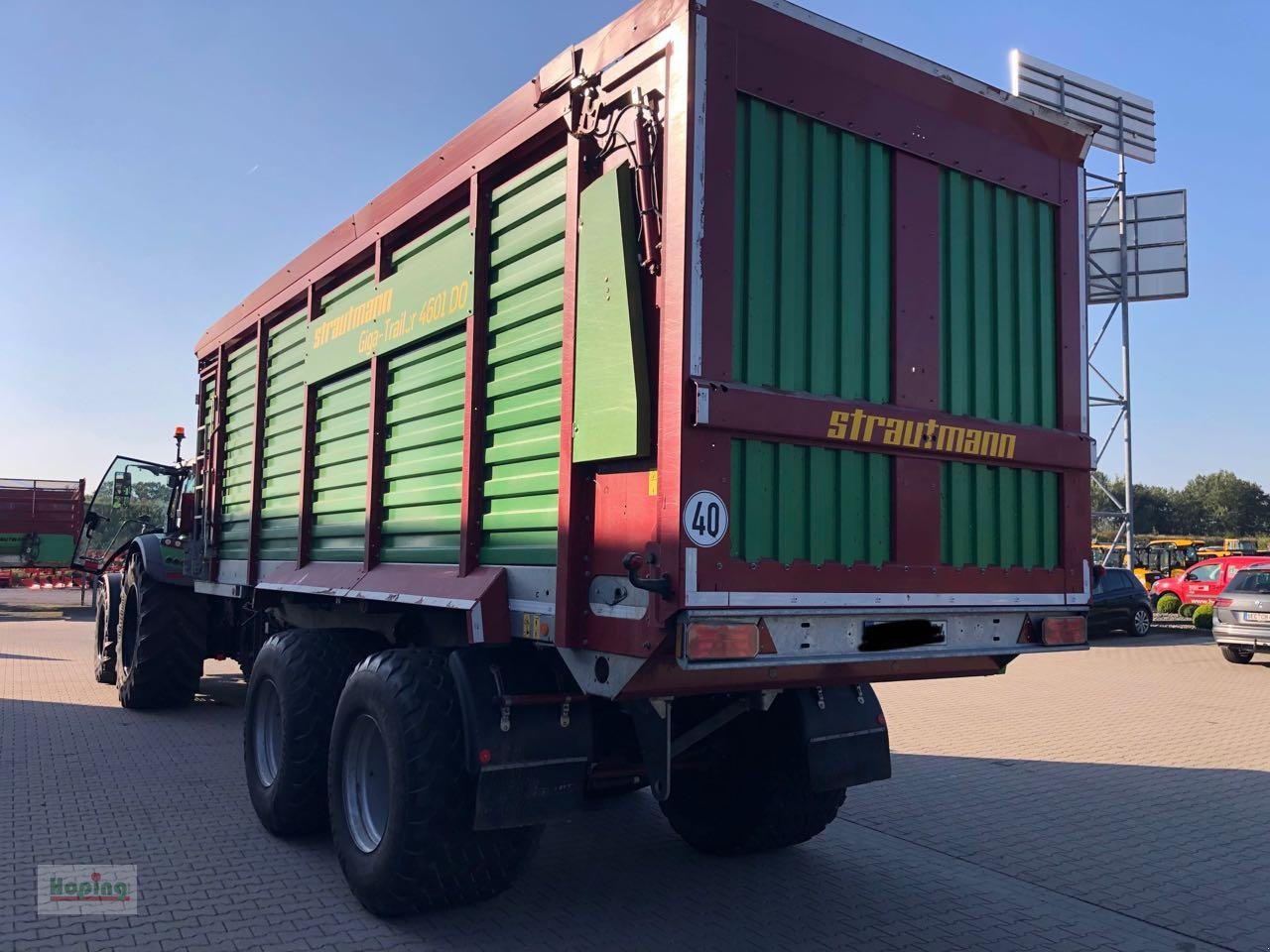 Häcksel Transportwagen des Typs Strautmann Giga Trailer 4601 DO, Gebrauchtmaschine in Bakum (Bild 12)