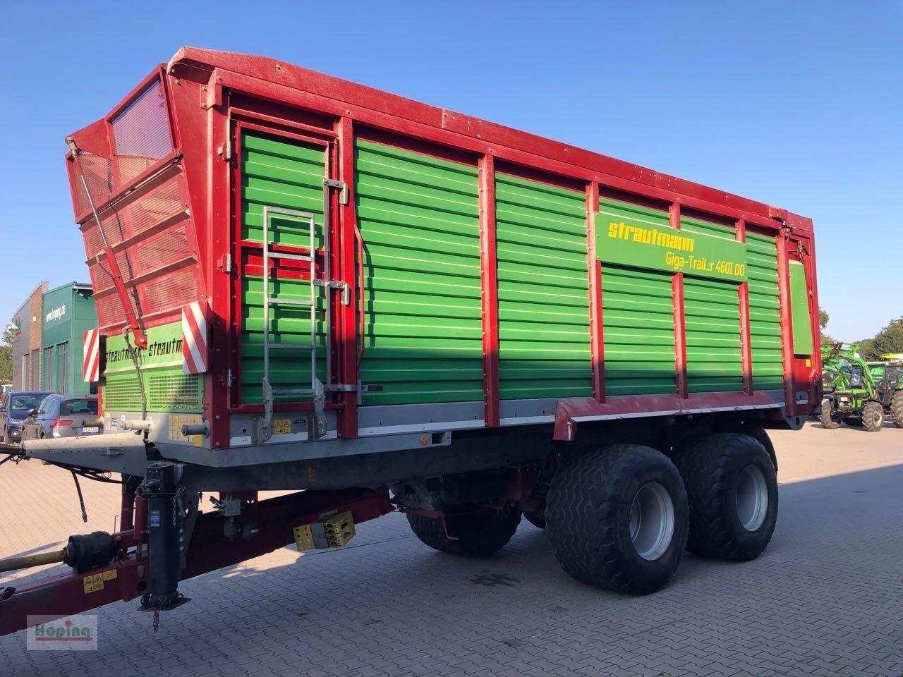 Häcksel Transportwagen van het type Strautmann Giga Trailer 4601 DO, Gebrauchtmaschine in Bakum (Foto 13)