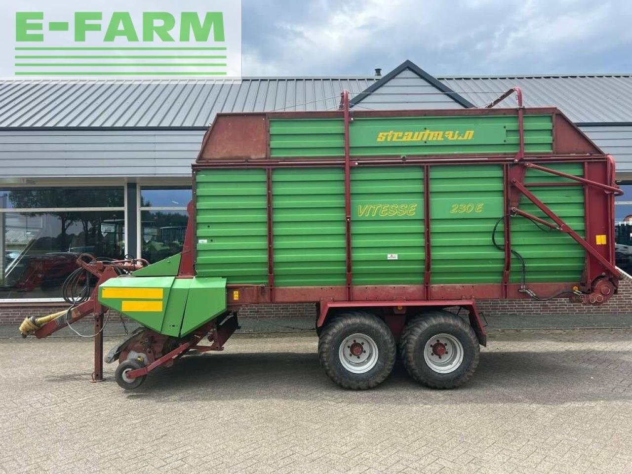 Häcksel Transportwagen van het type Strautmann vitesse 230e, Gebrauchtmaschine in ag BROEKLAND (Foto 2)