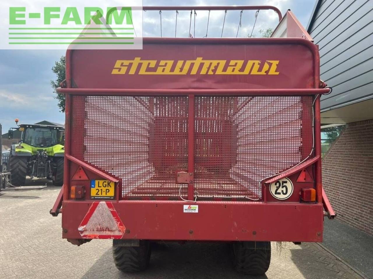 Häcksel Transportwagen van het type Strautmann vitesse 230e, Gebrauchtmaschine in ag BROEKLAND (Foto 4)