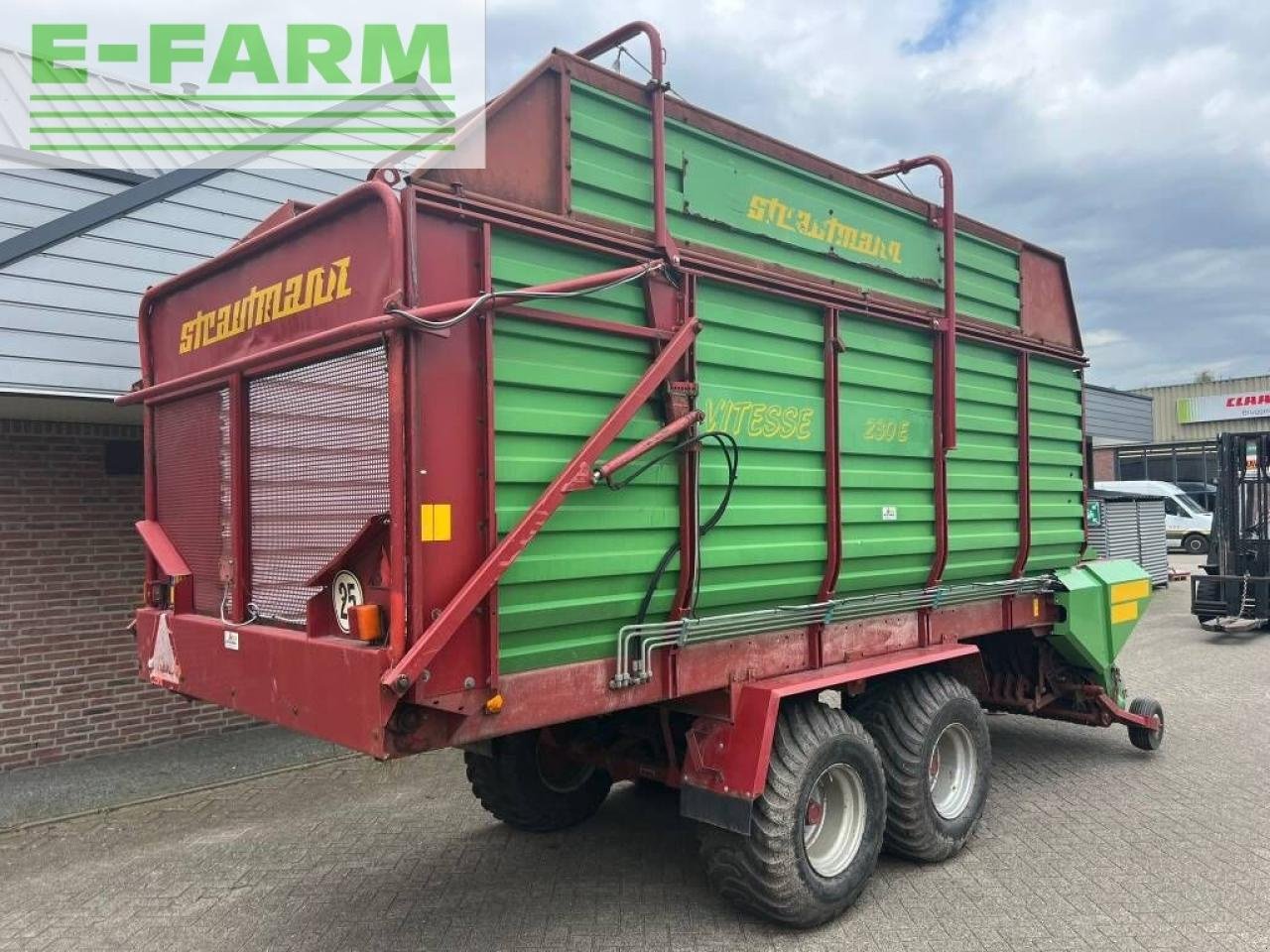 Häcksel Transportwagen typu Strautmann vitesse 230e, Gebrauchtmaschine v ag BROEKLAND (Obrázek 7)