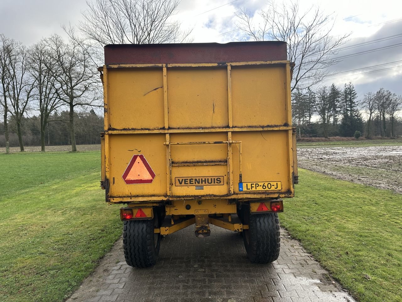 Häcksel Transportwagen van het type Veenhuis 7500, Gebrauchtmaschine in Almen (Foto 3)