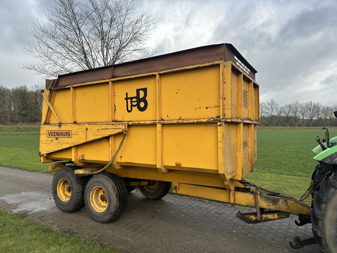 Häcksel Transportwagen van het type Veenhuis 7500, Gebrauchtmaschine in Almen (Foto 1)