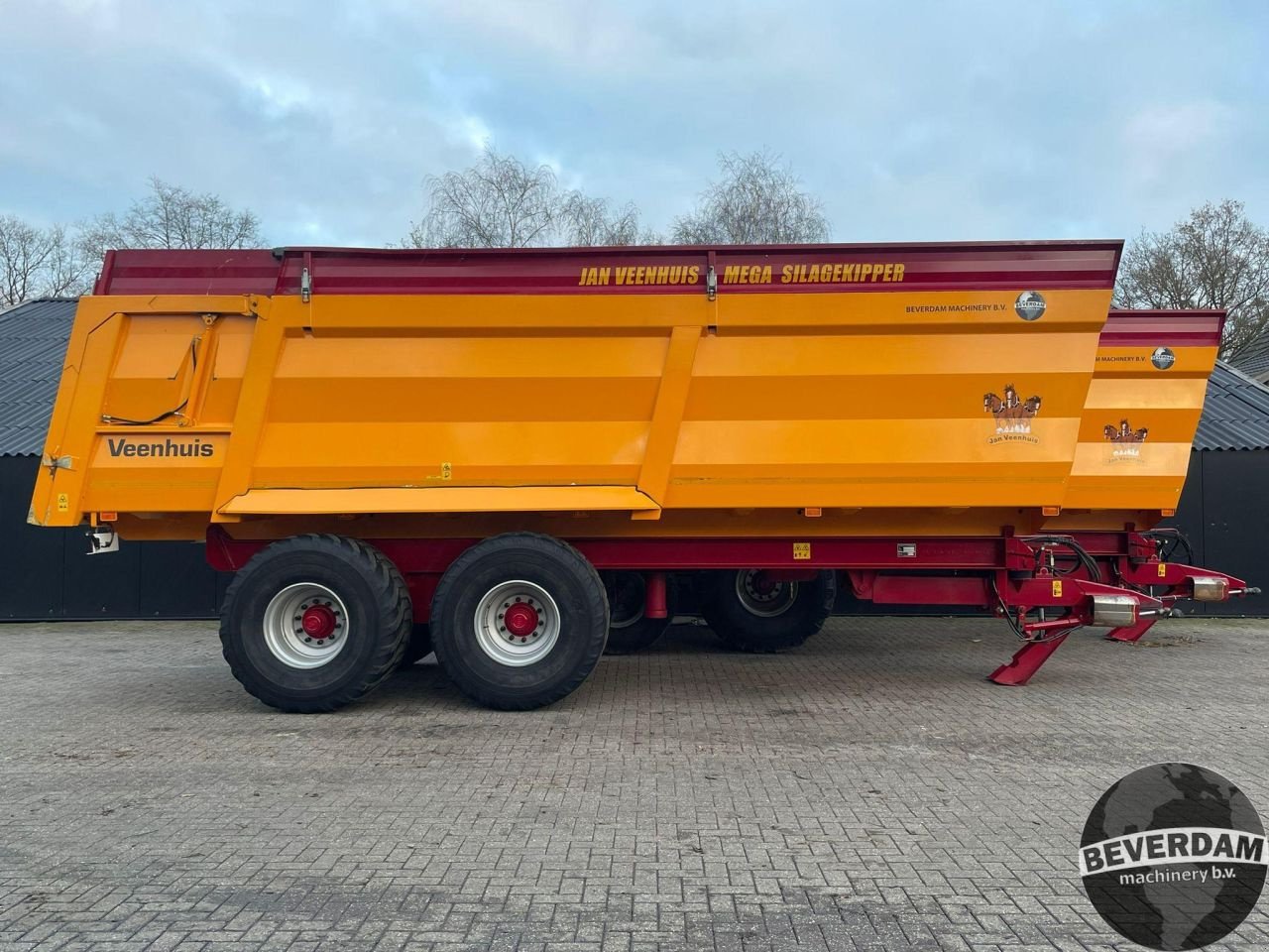 Häcksel Transportwagen a típus Veenhuis JVSK 23000 Mega Silagekipper, Gebrauchtmaschine ekkor: Vriezenveen (Kép 5)