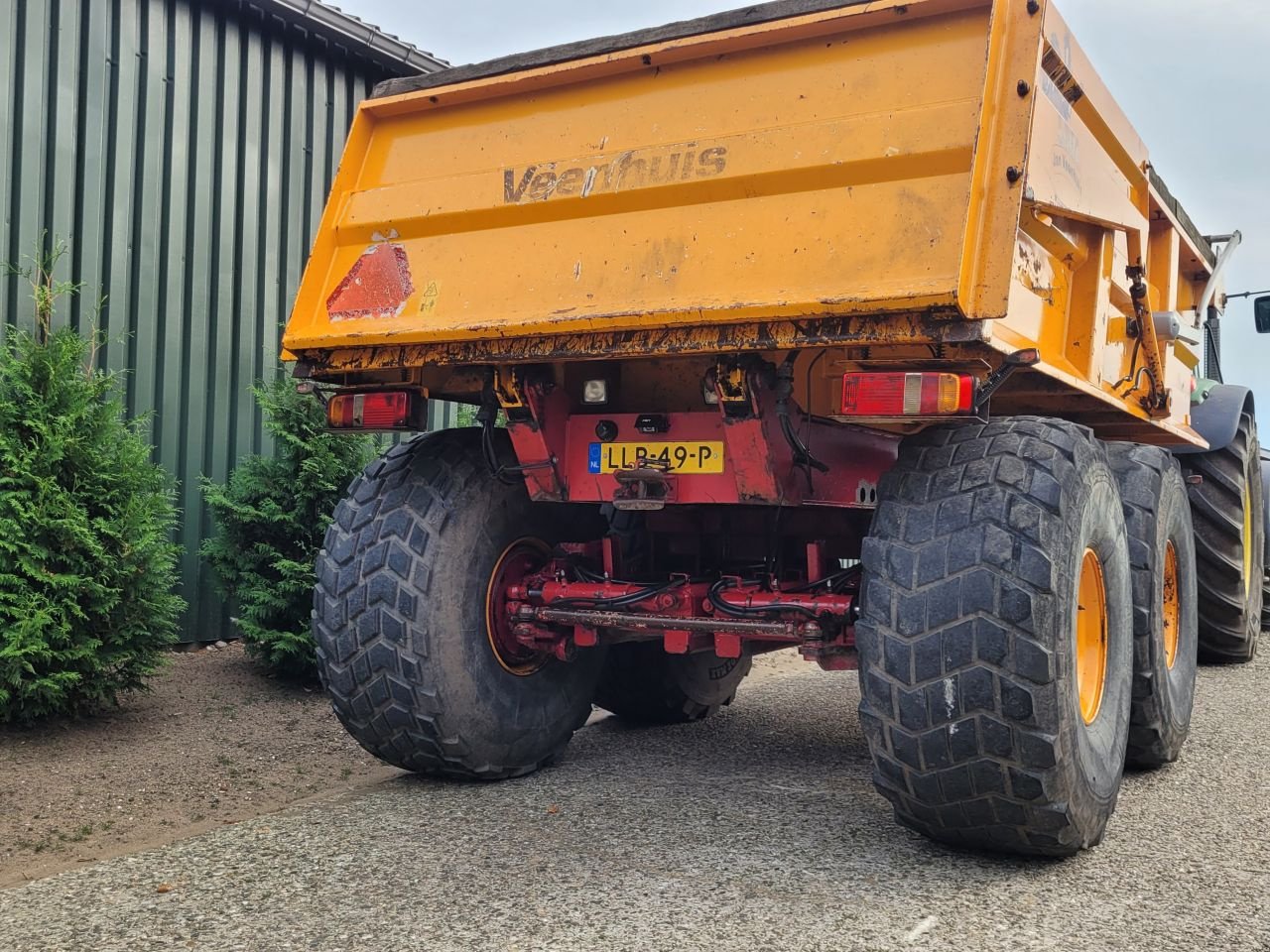 Häcksel Transportwagen van het type Veenhuis JVZK 18000, Gebrauchtmaschine in azewijn (Foto 8)