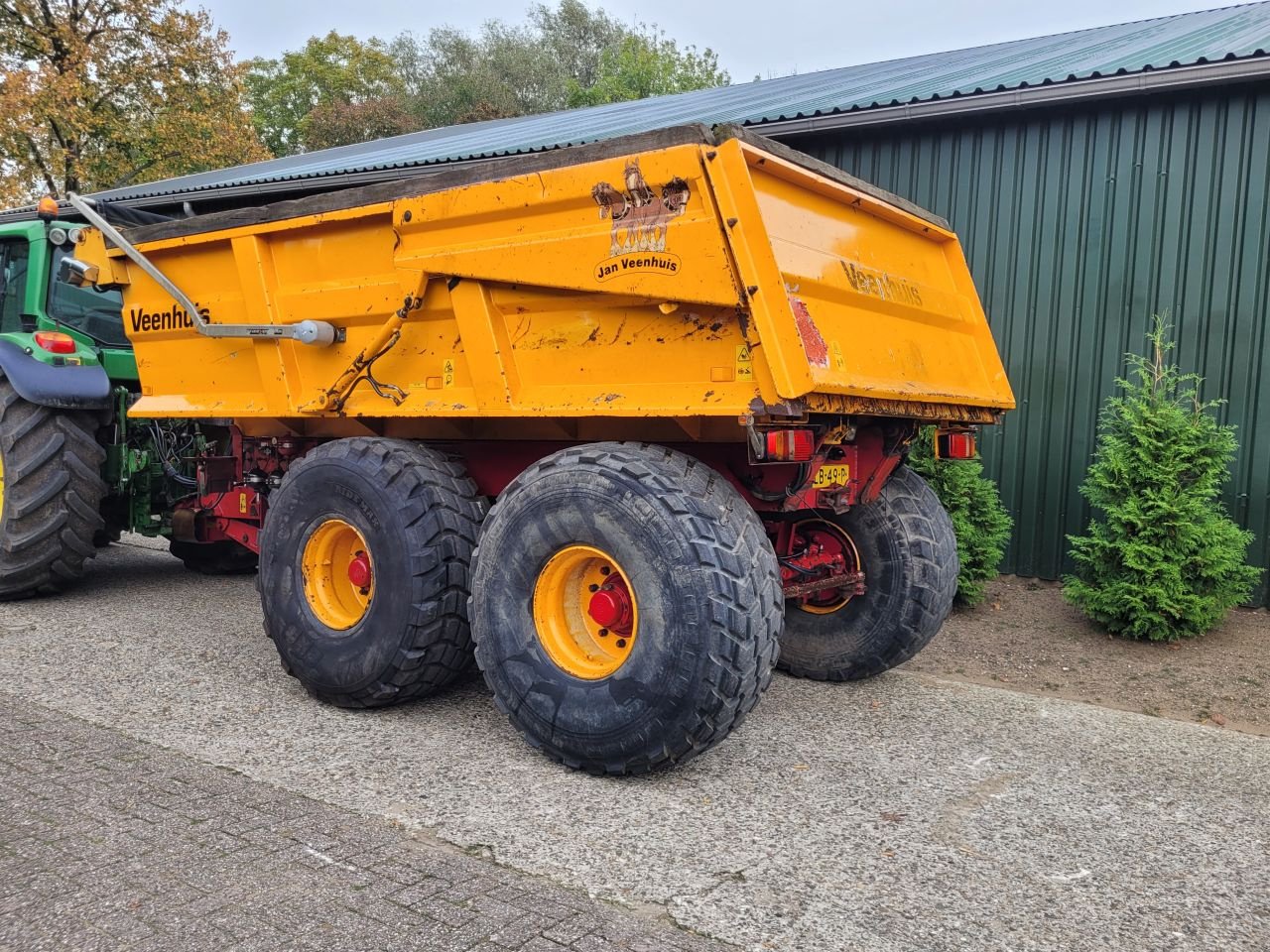 Häcksel Transportwagen des Typs Veenhuis JVZK 18000, Gebrauchtmaschine in azewijn (Bild 3)