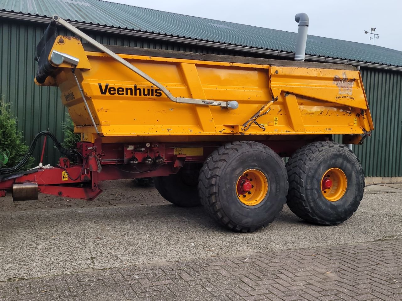 Häcksel Transportwagen of the type Veenhuis JVZK 18000, Gebrauchtmaschine in azewijn (Picture 4)