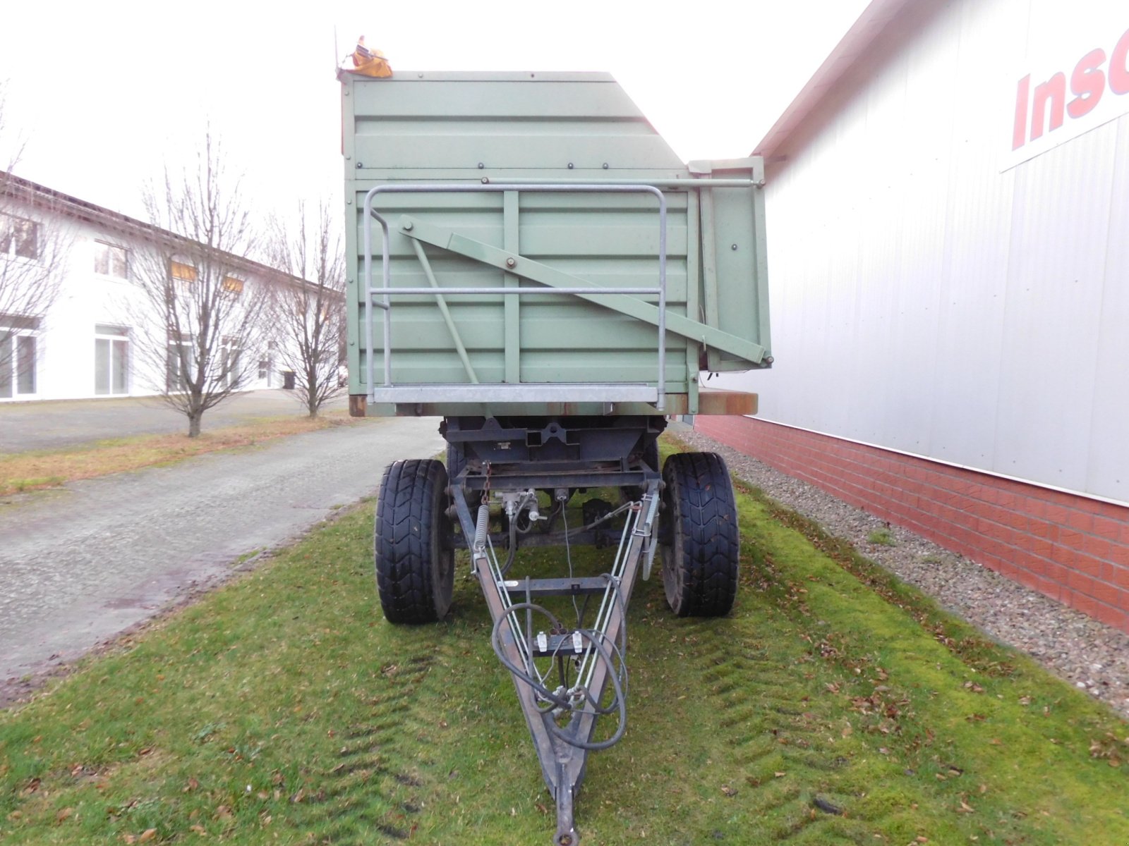 Häckselwagen za tip Fortschritt SMLA 16.40 Häckselwagen 16 to. Zweiseitenkipper Universalaufbau mit Plane, wie HW 80, kein Conow, Gebrauchtmaschine u Wagenfeld (Slika 3)