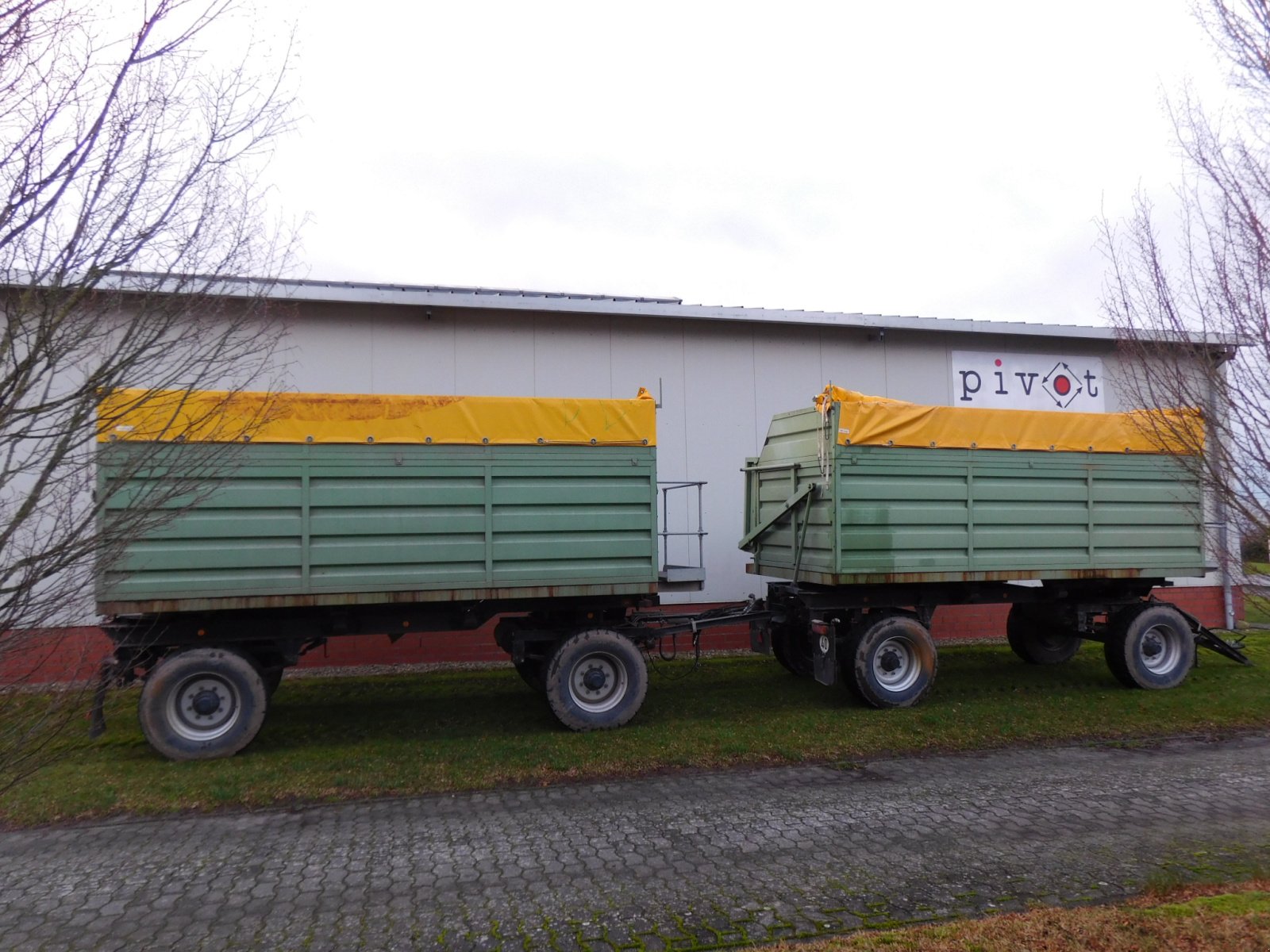 Häckselwagen typu Sieversdorfer Häckselwagen Anhängerzug SLMA 16.40 *Zweiseitenkipper 16 to. *wie HW 80 *kein Conow, Gebrauchtmaschine v Wagenfeld (Obrázok 4)