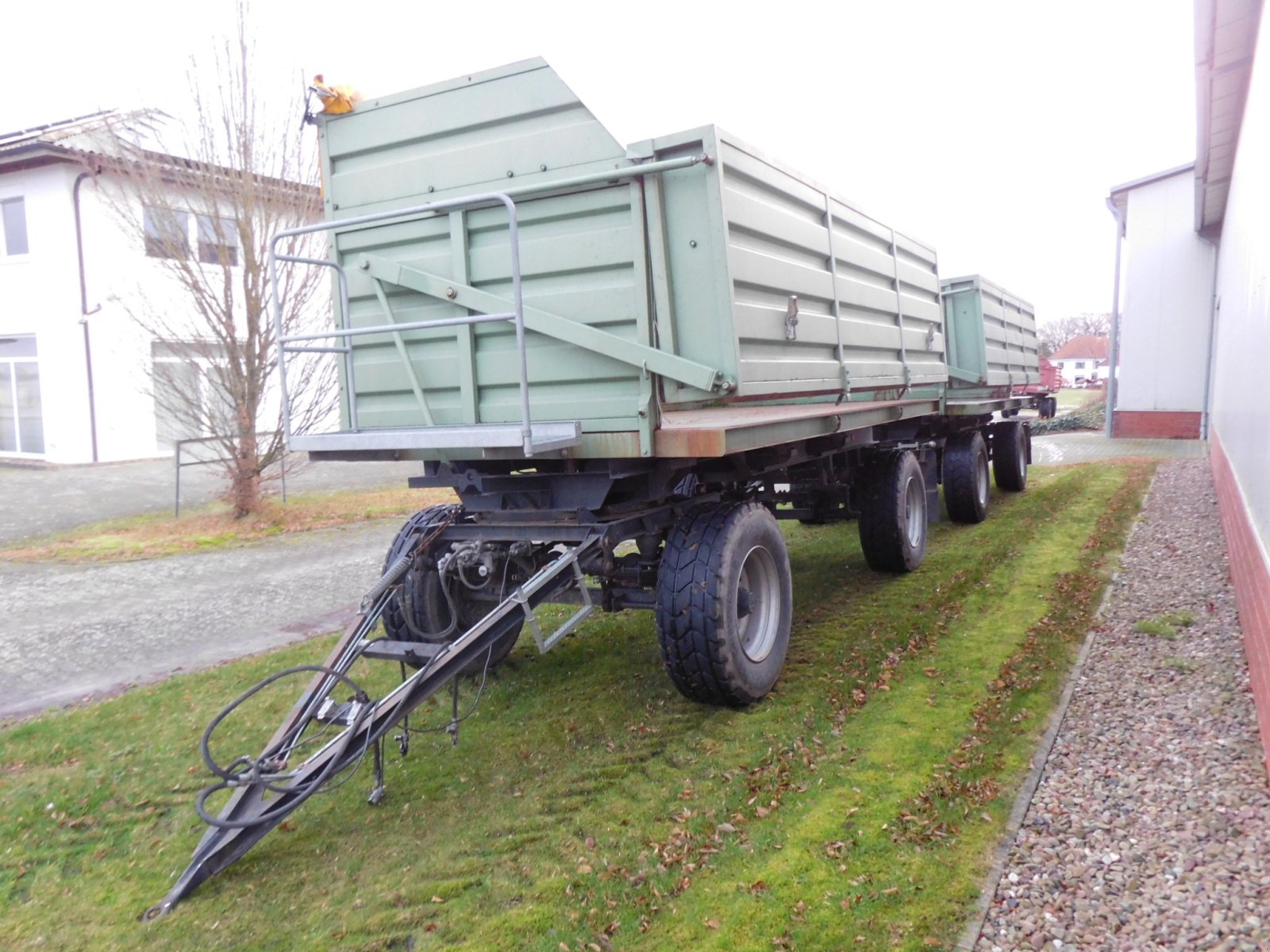 Häckselwagen del tipo Sieversdorfer Häckselwagen Anhängerzug SLMA 16.40 *Zweiseitenkipper 16 to. *wie HW 80 *kein Conow, Gebrauchtmaschine In Wagenfeld (Immagine 7)