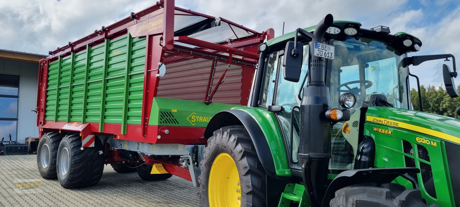 Häckselwagen tipa Strautmann Giga-Trailer 460, Neumaschine u Frauenneuharting (Slika 3)