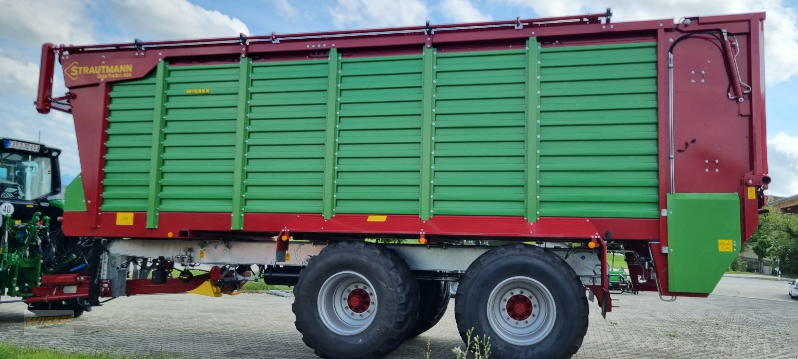 Häckselwagen typu Strautmann Giga-Trailer 460, Neumaschine w Frauenneuharting (Zdjęcie 5)