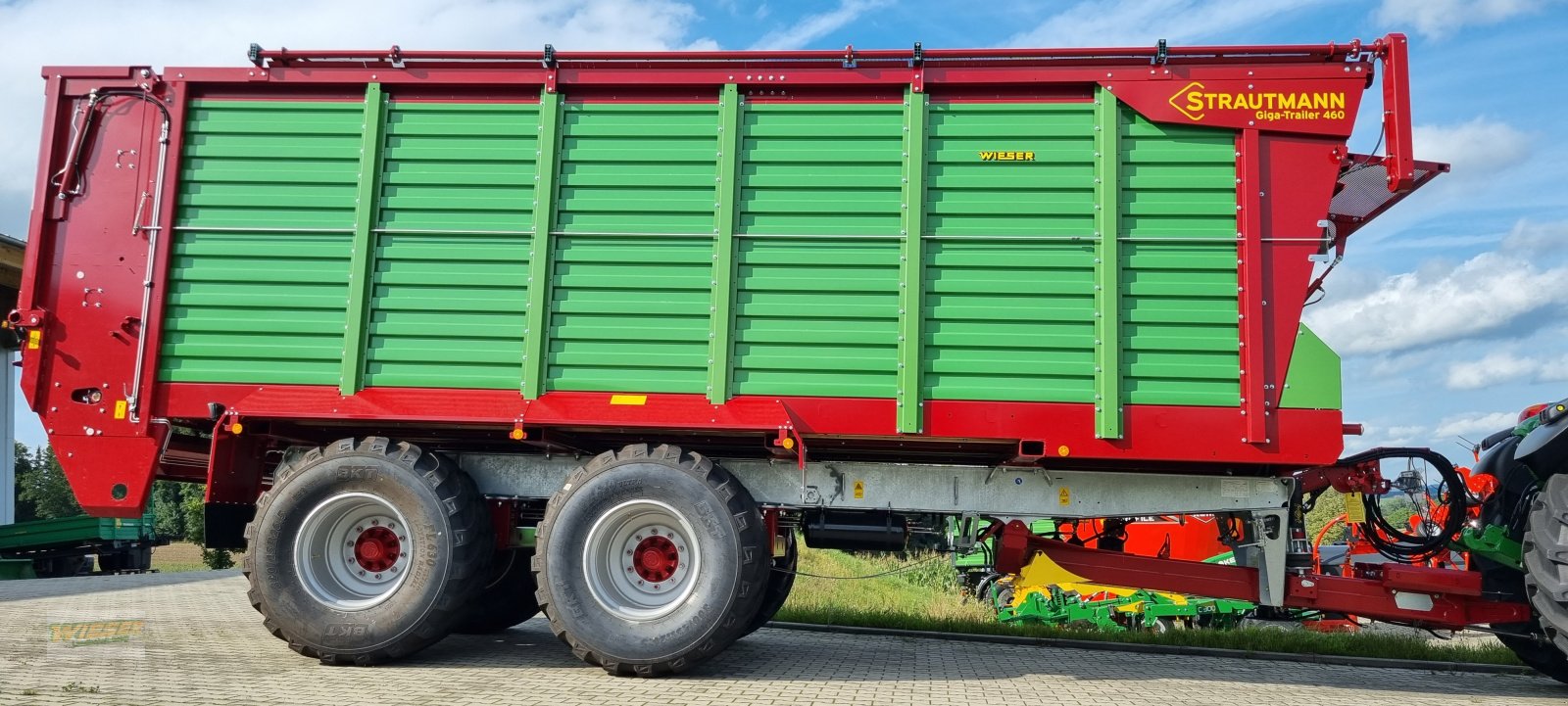 Häckselwagen of the type Strautmann Giga-Trailer 460, Neumaschine in Frauenneuharting (Picture 7)