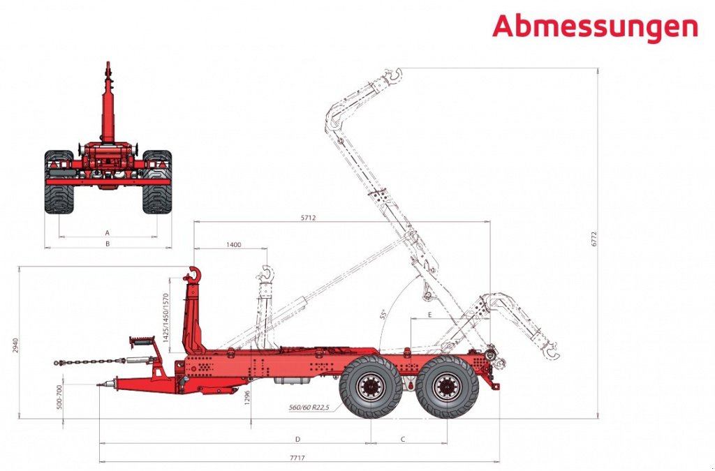 Hakenwagen типа AS Fors MW BIGAB BIGAB B20 Hakenlifter, Neumaschine в Bremen (Фотография 4)