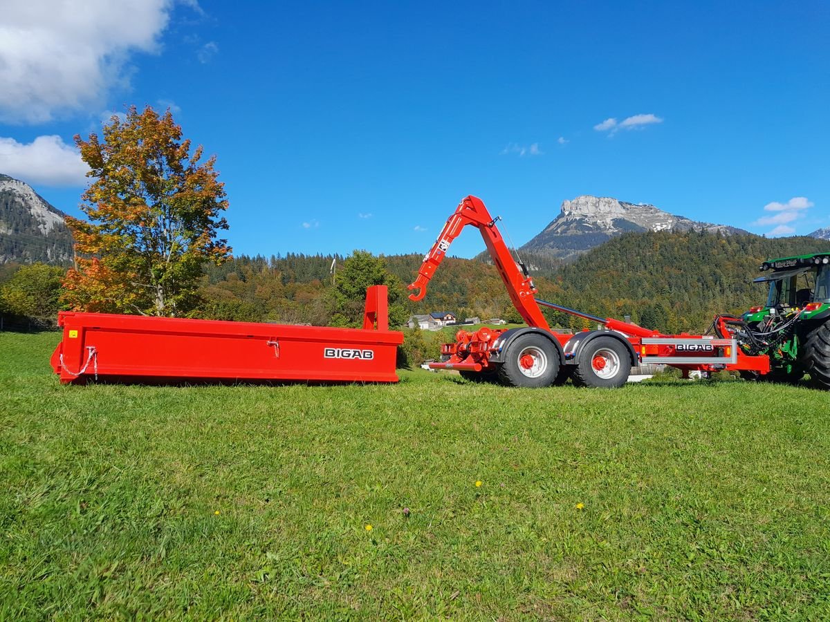 Hakenwagen Türe ait BigAb B12, Neumaschine içinde Gosau am Dachstein (resim 5)