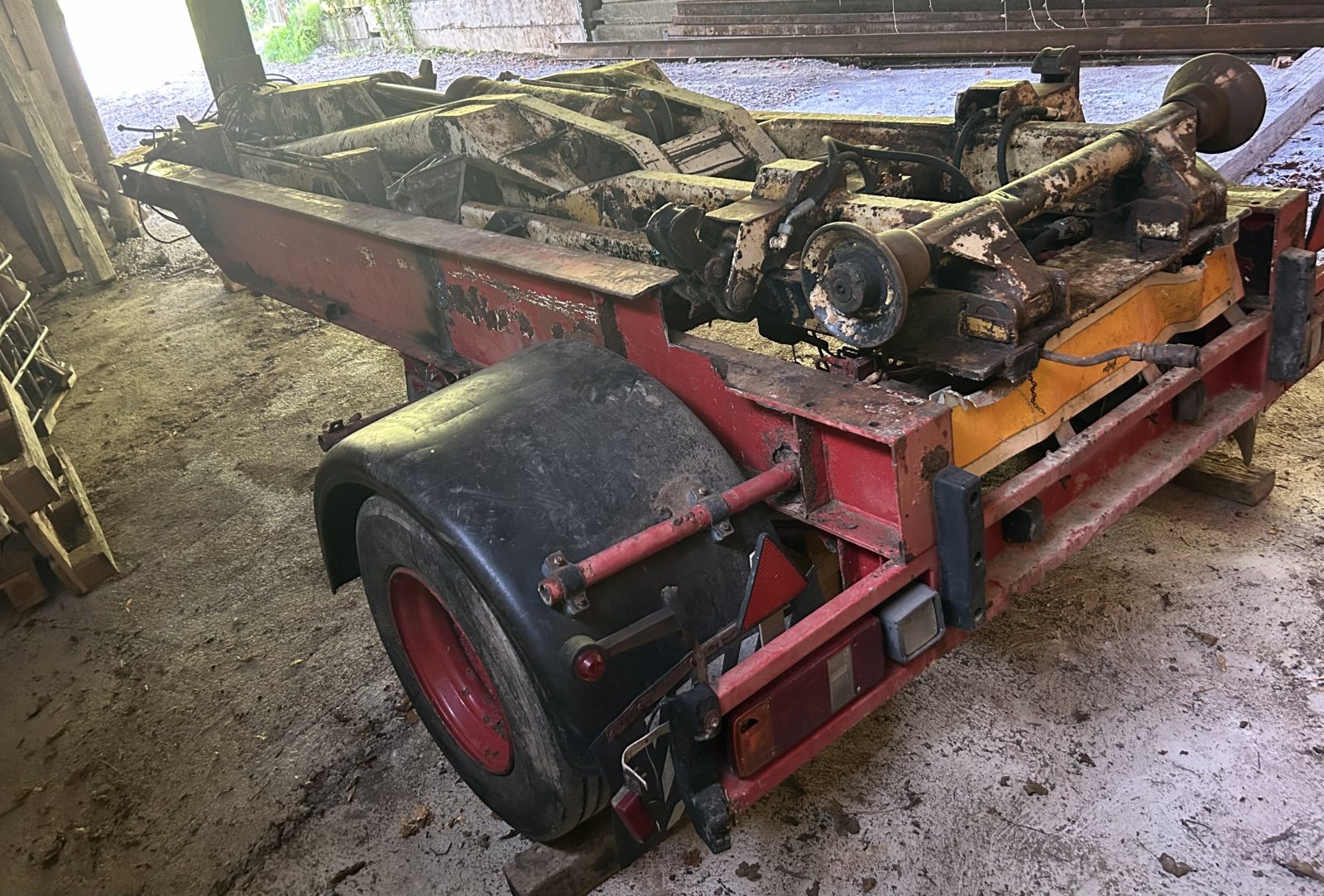 Hakenwagen van het type Gföllner Hakenlift, Gebrauchtmaschine in traisen (Foto 2)