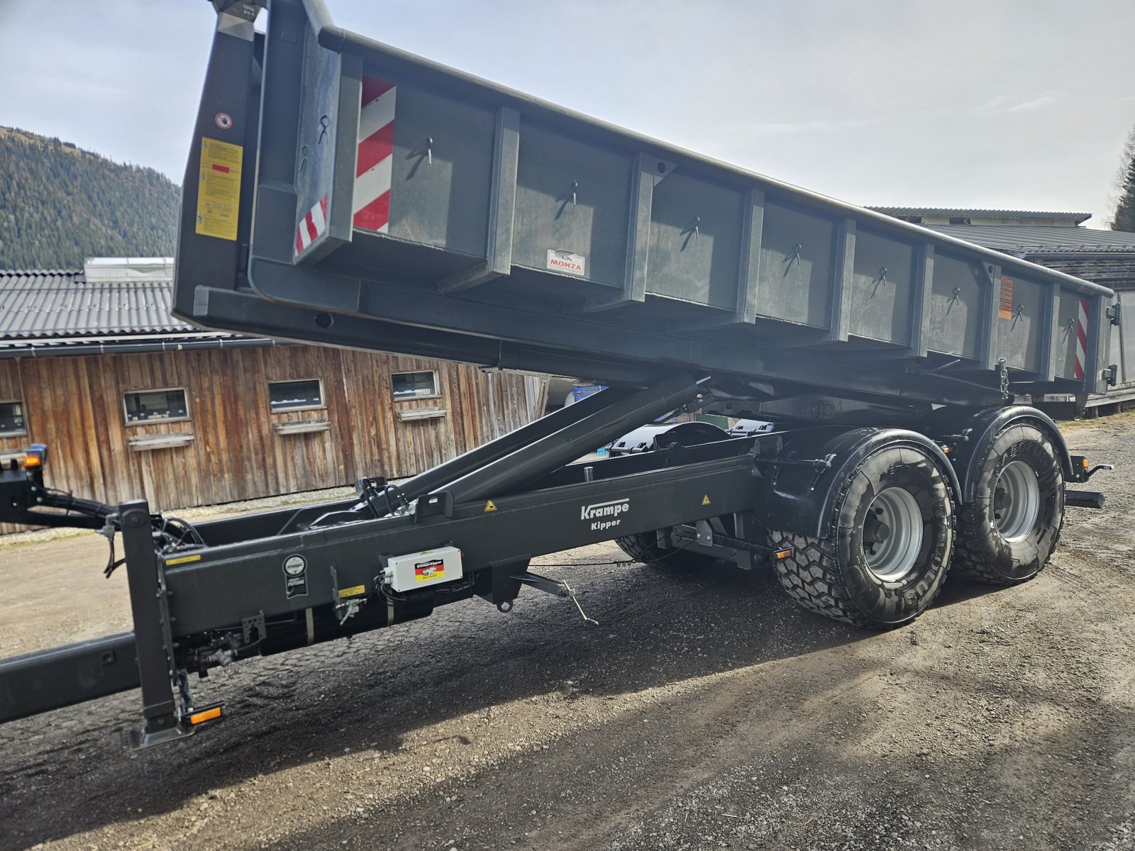 Hakenwagen des Typs Krampe THL 21 L, Gebrauchtmaschine in Weißensee (Bild 1)